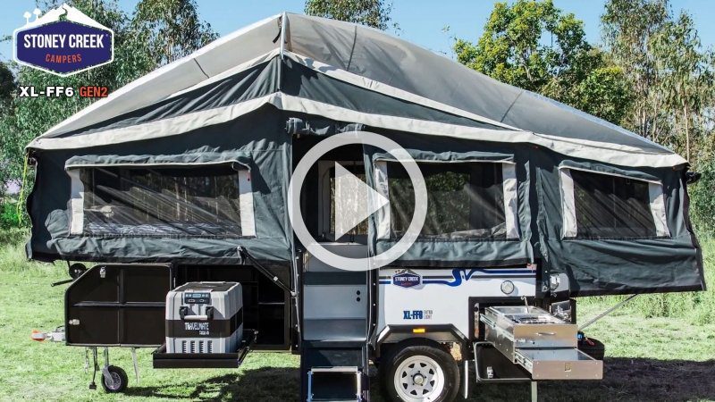 XL-FF6 On-Road Camper Trailer | Stoney 